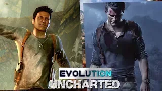 Evolution of Uncharted games in 4minutes |2007-2017|
