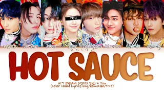 [Karaoke] NCT DREAM (엔시티 드림) "HOT SAUCE" (Color Coded Eng/Han/Rom/가사) (8 Members)