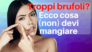 Soffri di acne? Alimenti da evitare e da preferire