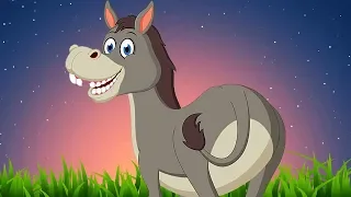 Panchatantra Tales in Hindi - The Musical Donkey - पंचतंत्र की कहानियाँ - संगीतमय गधा