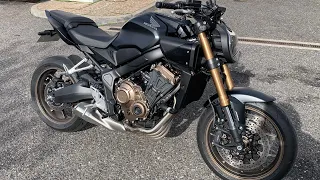 Cb650r mudanças 2023 para 2024 💪😍