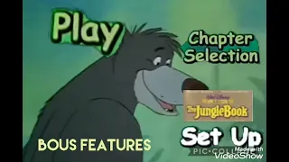 Disney's  the jungle book 1967 2003 dvd menu