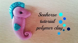 Seahorse polymer clay tutorial