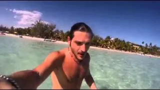 Santo Domingo paradise beach boca chica sea gopro