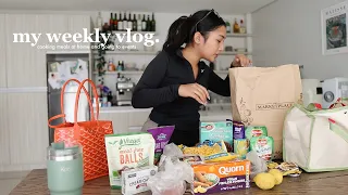 VLOG • Home: Grocery & Cooking, Everyday Makeup & Family Day 🛒🌮