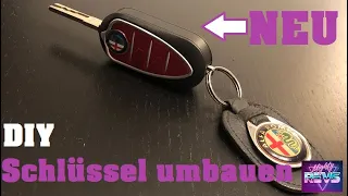 DIY Schlüssel Gehäuse umbauen - Alfa Romeo Mito Giulietta 4c