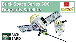 Обзор конструктора Brick Space 506 Dragonfly Satellite