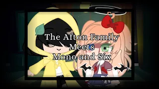 Afton Family meets Mono and Six || little nightmares || Fnaf || ⚠️ Spoiler warning ⚠️ || Original