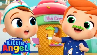 🍧 My Ice Cream Machine🍧- Full Episode | Little Angel | Kids TV Shows Full Episodes
