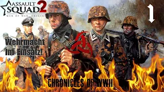 Mod WW2 Chronicles | В Тылу Врага: Штурм 2 | Вермахт I Глава 1 Im  Einsatz! (Full)