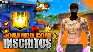 🔥 FREE FIRE AO VIVO 🔥 TOP 1 BRASIL DE FAMAS 🔥 RUMO AO DESAFIANTE 🔥 EMULADOR 🔥