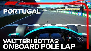 Valtteri Bottas' Onboard Pole Lap | 2021 Portuguese Grand Prix | Pirelli