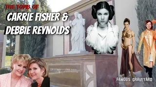 Famous Graveyard | Carrie Fisher & Debbie Reynolds | Forest Lawn Hollywood Hills | 1.26.22