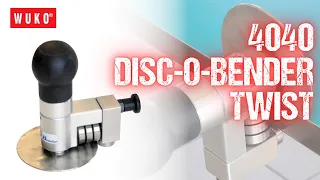 WUKO 4040 Disc-O-Bender Twist | Tool for Bending Sheet Metal