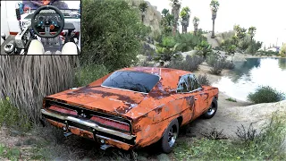 I Rescued an Abandoned General Lee Dodge Charger after 35 Years - Forza Horizon 5 Logitech g29