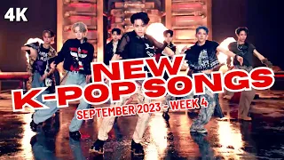 NEW K-POP SONGS | SEPTEMBER 2023 (WEEK 4)