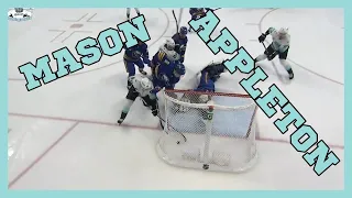 SEATTLE KRAKEN - MASON APPLETON GOAL VS SABREWS (11-29-21)