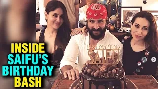 Saif Ali Khan Birthday Bash Hosted By Kareena Kapoor Khan | Inside Pics And Videos