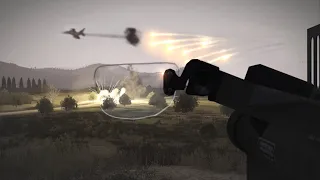 Soldier shot down Fighter Jet with FIM-92 Stinger Missile Launcher - Military Simulation - ARMA 3