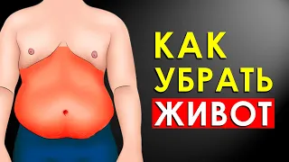 Как Быстро Убрать Живот и Бока? Упражнения от Жира на Животе