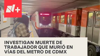 Se investiga muerte de un jefe de estación del Metro tras caer a las vías - En Punto