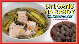 Paano magluto ng SINIGANG NA BABOY SA SAMPALOK  | Mommy Winnie