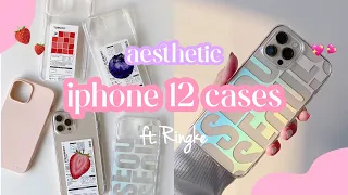 unboxing the most aesthetic accessories for iphone 12 pro max ft. Ringke 🇰🇷 | korean aesthetic vibes