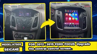 DIY upgrade | How to install car radio for Ford Focus Radio 2012 - 2015 with Carplay Android auto？