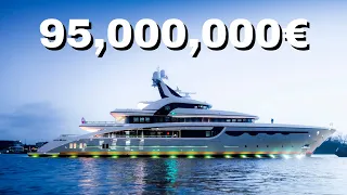 Visite d'un megayacht à 95 MILLIONS d'EUROS !