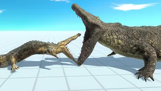 Saltwater Crocodile of Dinosaur Evolution - Animal Revolt Battle Simulator