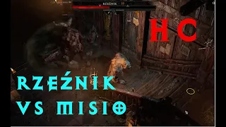 Rzeźnik Vs Druid Miś - HC Niesamowitka walka!!!