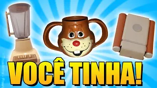 50 COISAS QUE TODO MUNDO TINHA EM CASA (ANOS 80 e 90)! #2