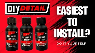 Easiest Ceramic Coatings To Install? | DIY Detail