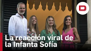 La reacción viral de la Infanta Sofía ante el primer recuerdo del Rey Felipe VI en Marivent