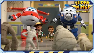 [SUPERWINGS4 Highlight] Mummy is Alive! | EP28 | Superwings Supercharged | Super Wings