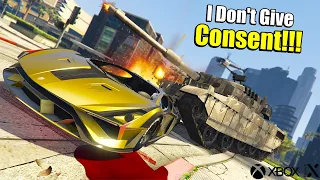 He tried to touch my NO NO Square!!!! - GTA Online (Xbox Series X)