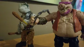 TMNT vs Bebop and Rocksteady Stop Motion