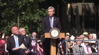The Ronald Reagan Statue Unveiling Ceremony in Grosvenor Square, London, England - 7/4/11