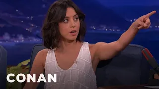 Aubrey Plaza's Fans Want Her To Be Mean On-Demand | CONAN on TBS