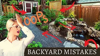 5 Backyard Mistakes (everyone keeps making)