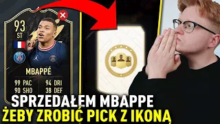 SPRZEDAŁEM MBAPPE ŻEBY ZROBIĆ PICK Z IKONĄ PRIME... 😲 | FIFA 22