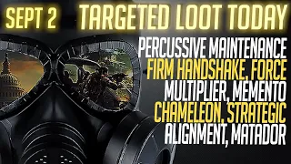 The Division 2 | New Targeted Loot Today | September 2, 2021 | Chameleon | Best Solo PVE Build