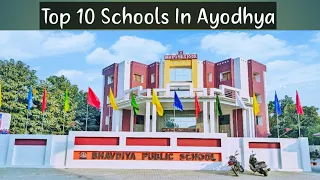 Top 10 Schools In Ayodhya // #faizabad  #bestschools #jaishreeram