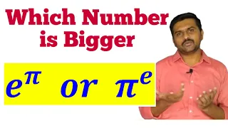 e^pi vs pi^e|e^π vs π^e|proof of e^pi vs pi^e|e power pi or pi power e|e^pi or pi^e bigger