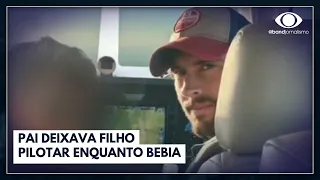 Mortos em acidente: pai deixava filho pilotar enquanto bebia | Jornal da Band