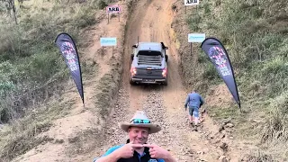 Ford Raptor goes cross eyed on Beer o’clock hill.