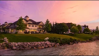 $9.5 Million - Lake Front Home in Northern Michigan - DroneHub