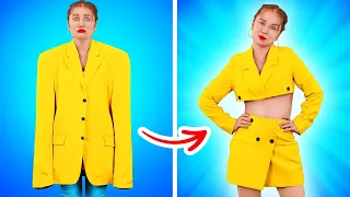 BRILLIANT HACKS TO BECOME POPULAR AT SCHOOL || Fashion Clothes Hacks by 123 GO!