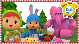 🎁🥚 POCOYO em PORTUGUÊS do BRASIL - Ovos surpresa [136 min] | DESENHOS ANIMADOS para crianças