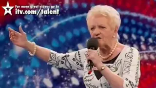 britains got talent    - amazing 80 year old singer